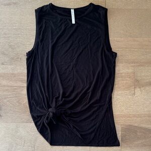 Athletic Black Sleeveless Top by Fabletics